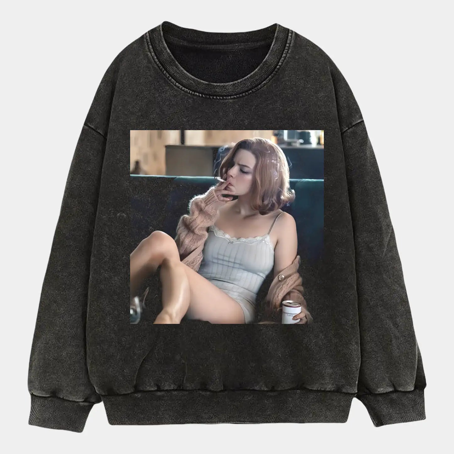 SMOKE WOMAN T-SHIRT V1.1