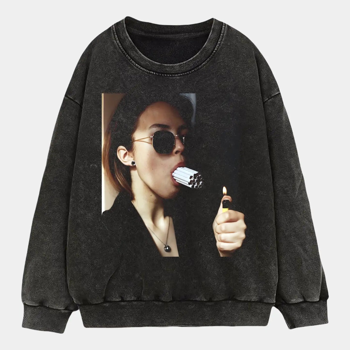 SMOKE WOMAN T-SHIRT V1.2