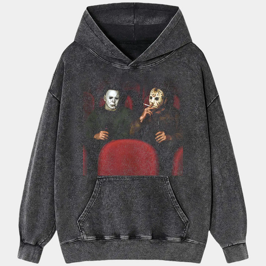 MICHAEL MYERS AND JASON VOORHEES T-SHIRT V1.8