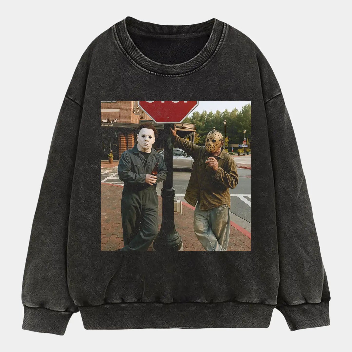 MICHAEL MYERS AND JASON VOORHEES T-SHIRT V1.5