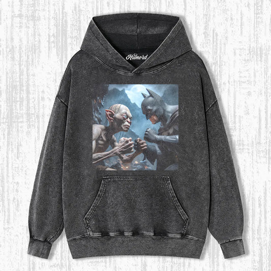 BATMAN VS GOLLUM T-SHIRT