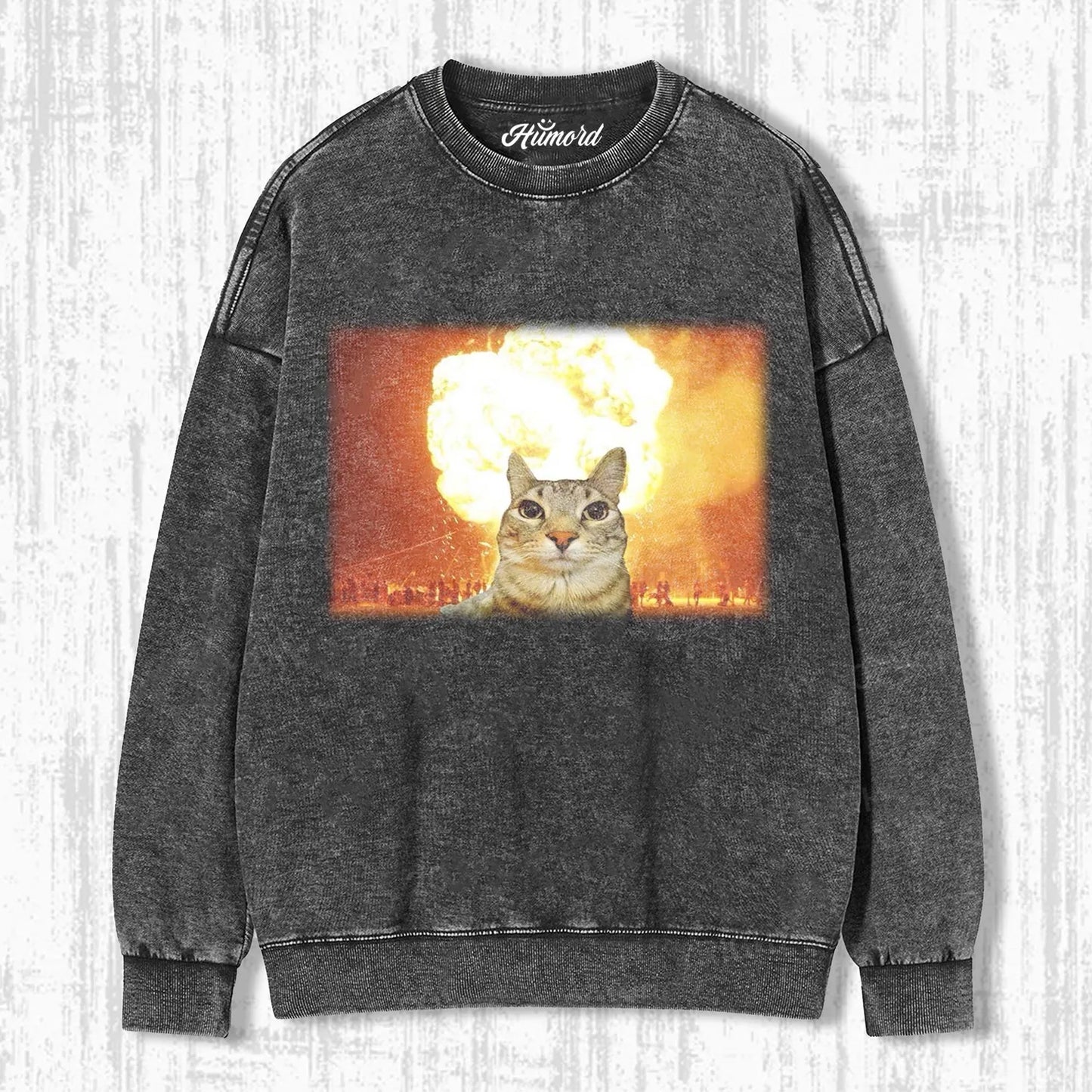 CALM AND COLLECTED CAT T-SHIRT 1.9