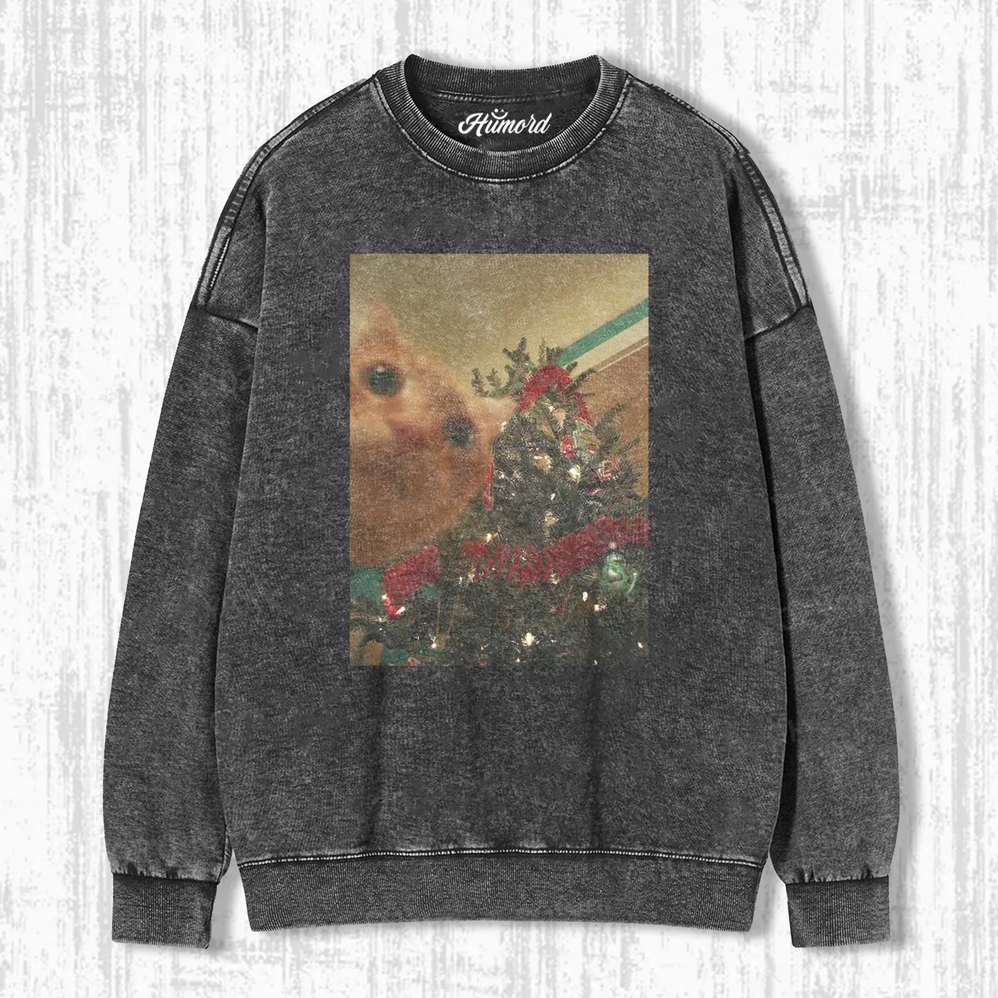CHRISTMAS FUN CAT T-SHIRT