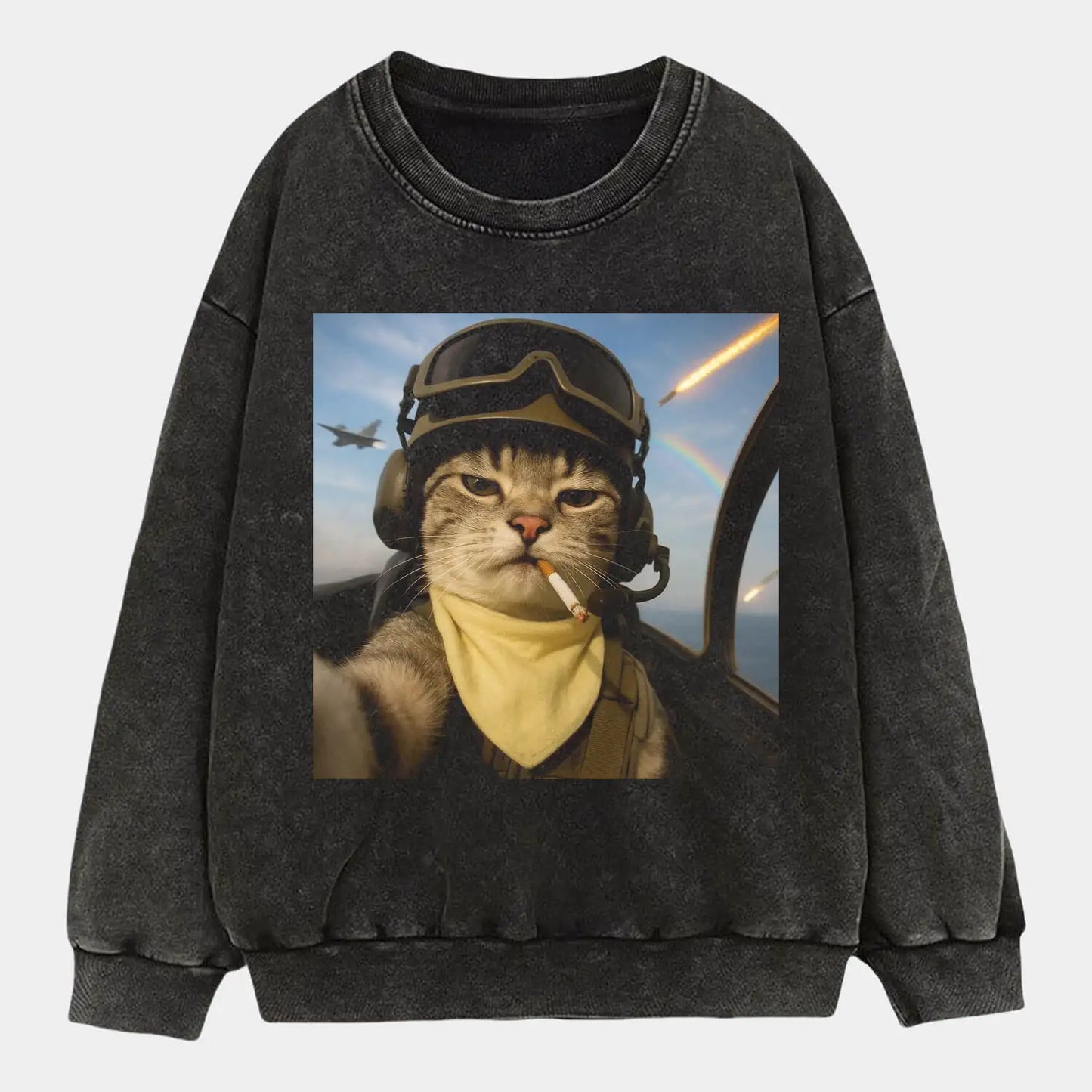 Cat Pilot Tee