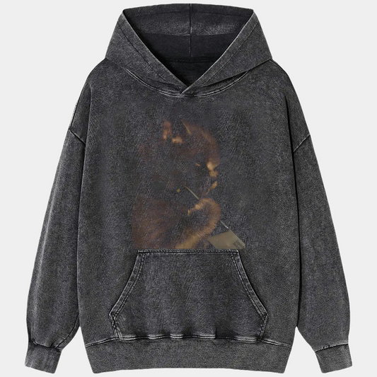 Cat with a knife Tee