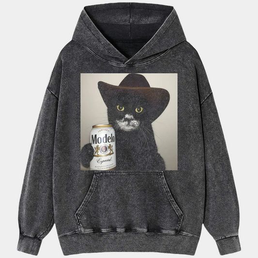 Drinking Cat 7.25 Tee