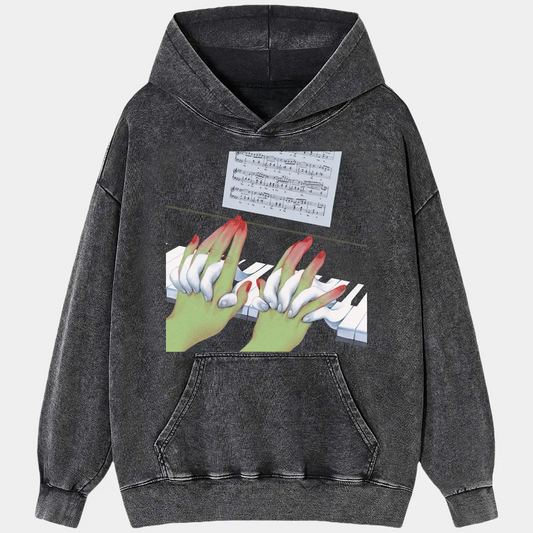 Finger piano keys Tee