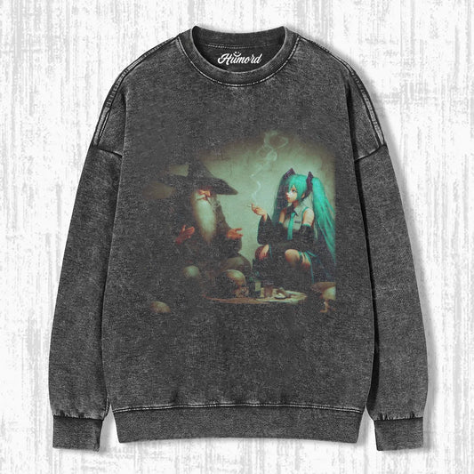 GANDALF AND HATSUNE MIKU T-SHIRT