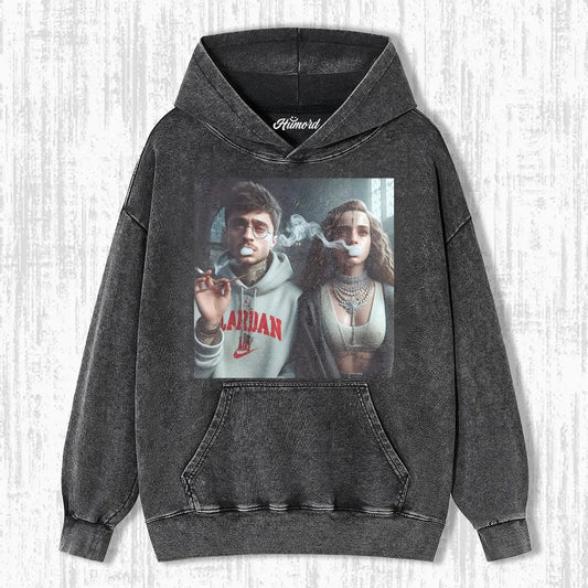 HP SMOKING BOY AND GIRL T-SHIRT