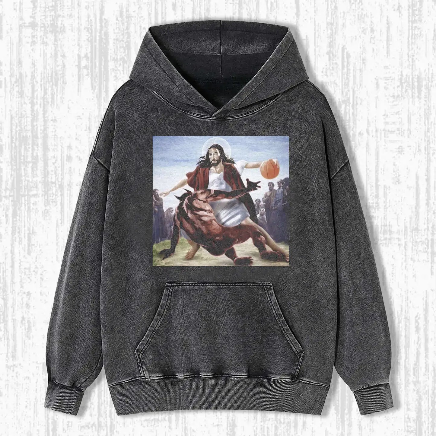 JESUS DRIBBLED THE BALL T-SHIRT