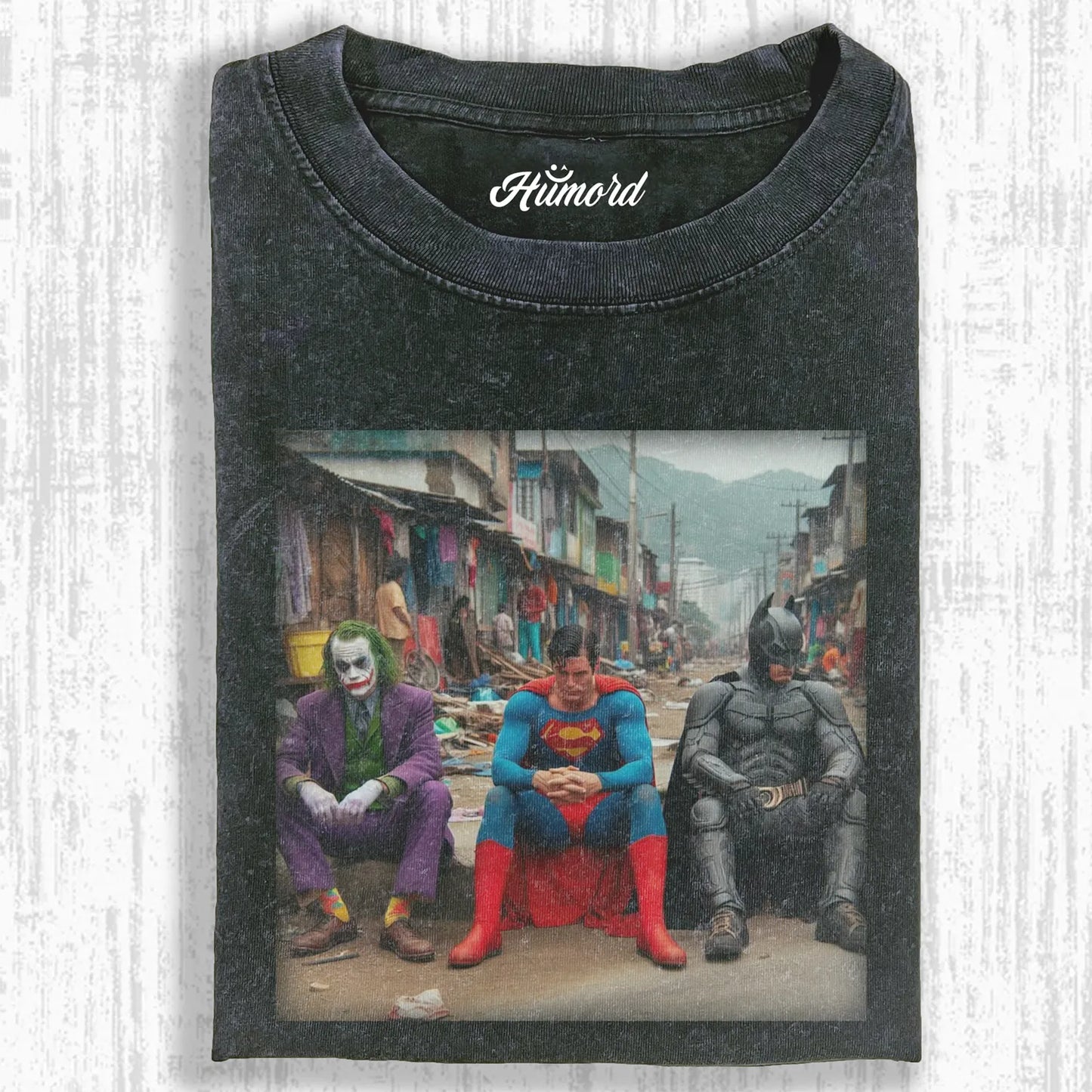JOKER & SUPERMAN & BATMAN T-SHIRT