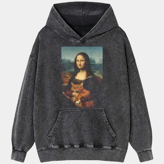 MONA LISA CAT T-SHIRT