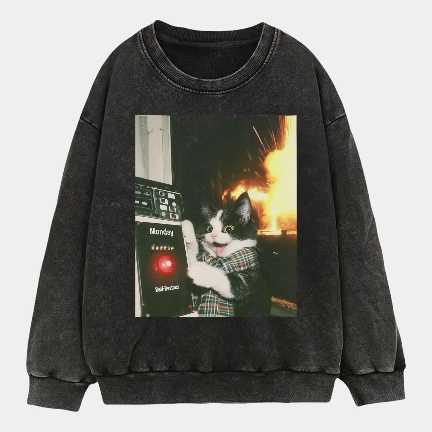 Monday Cat Tee
