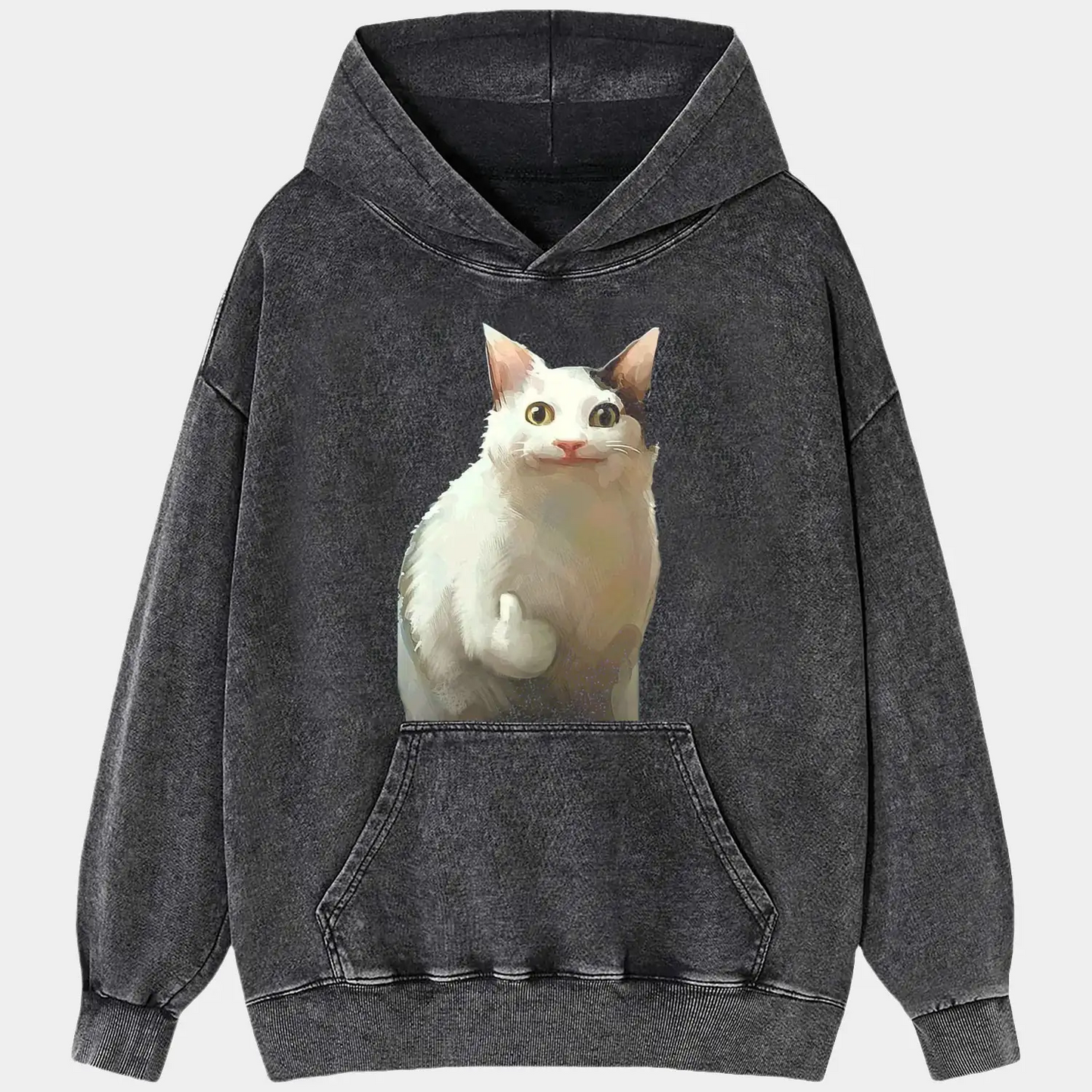 POLITE CAT STICKER TEE