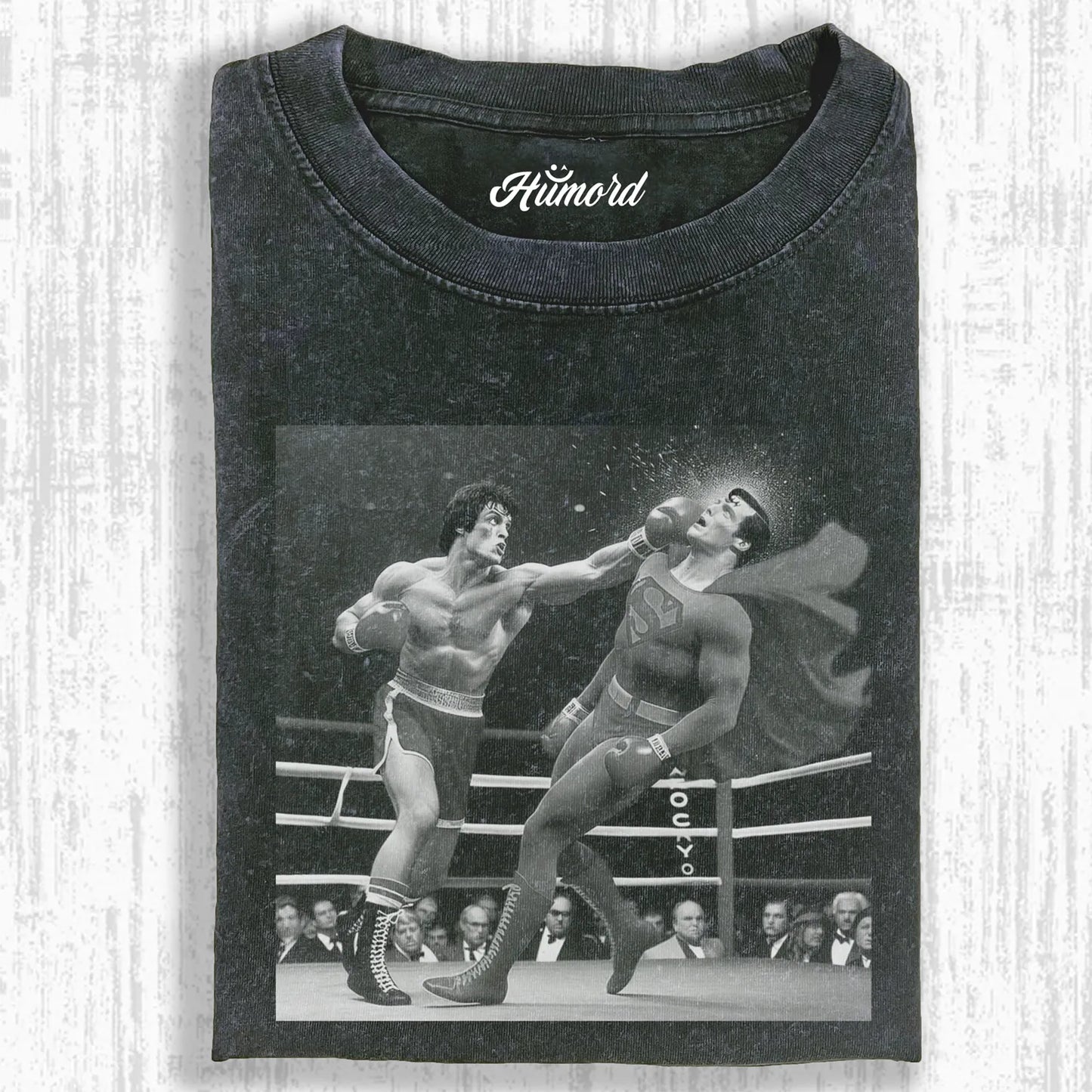 SUPERMAN VS ROCKY BALBOA T-SHIRT 1.0