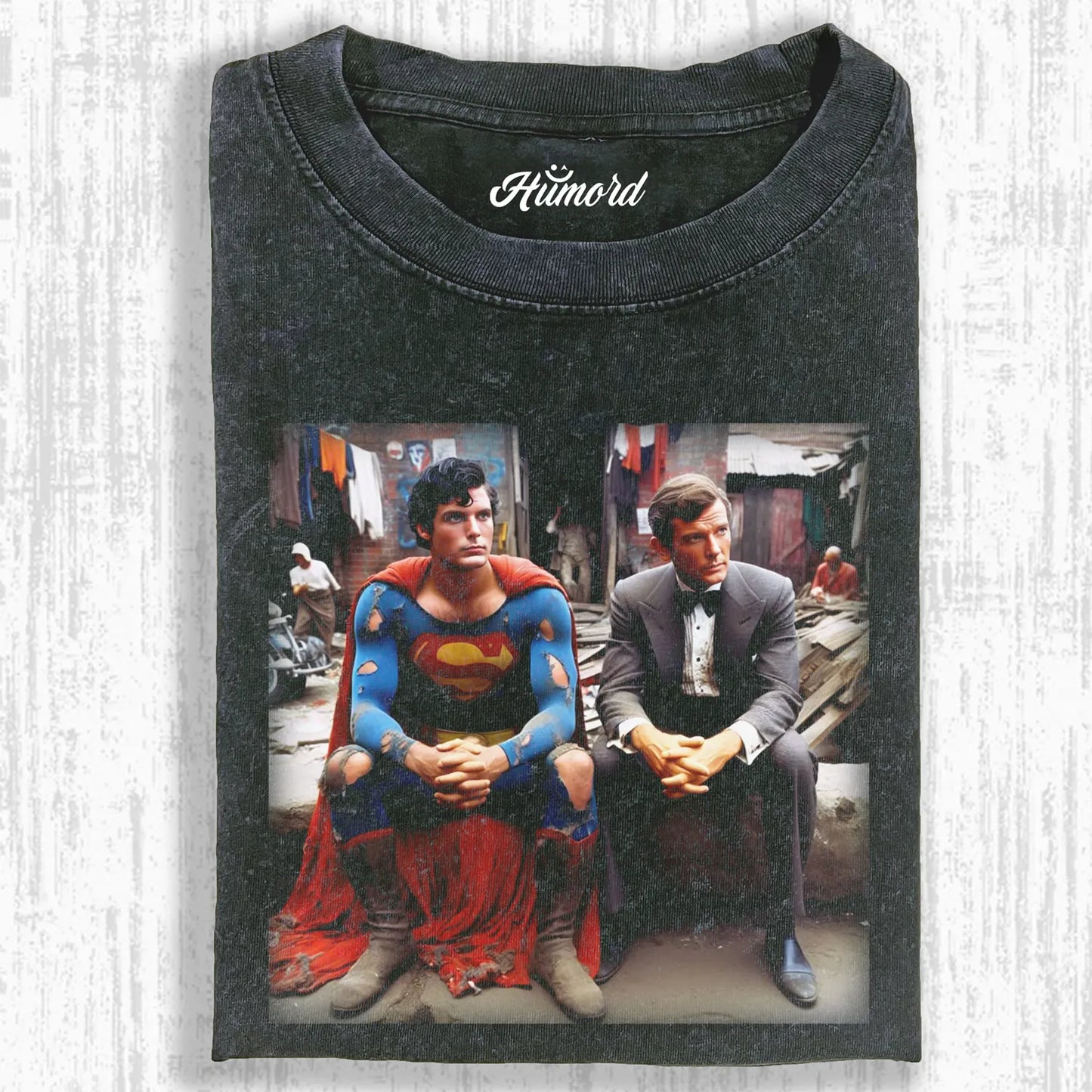 SUPERMAN & JAMES BOND 007 T-SHIRT