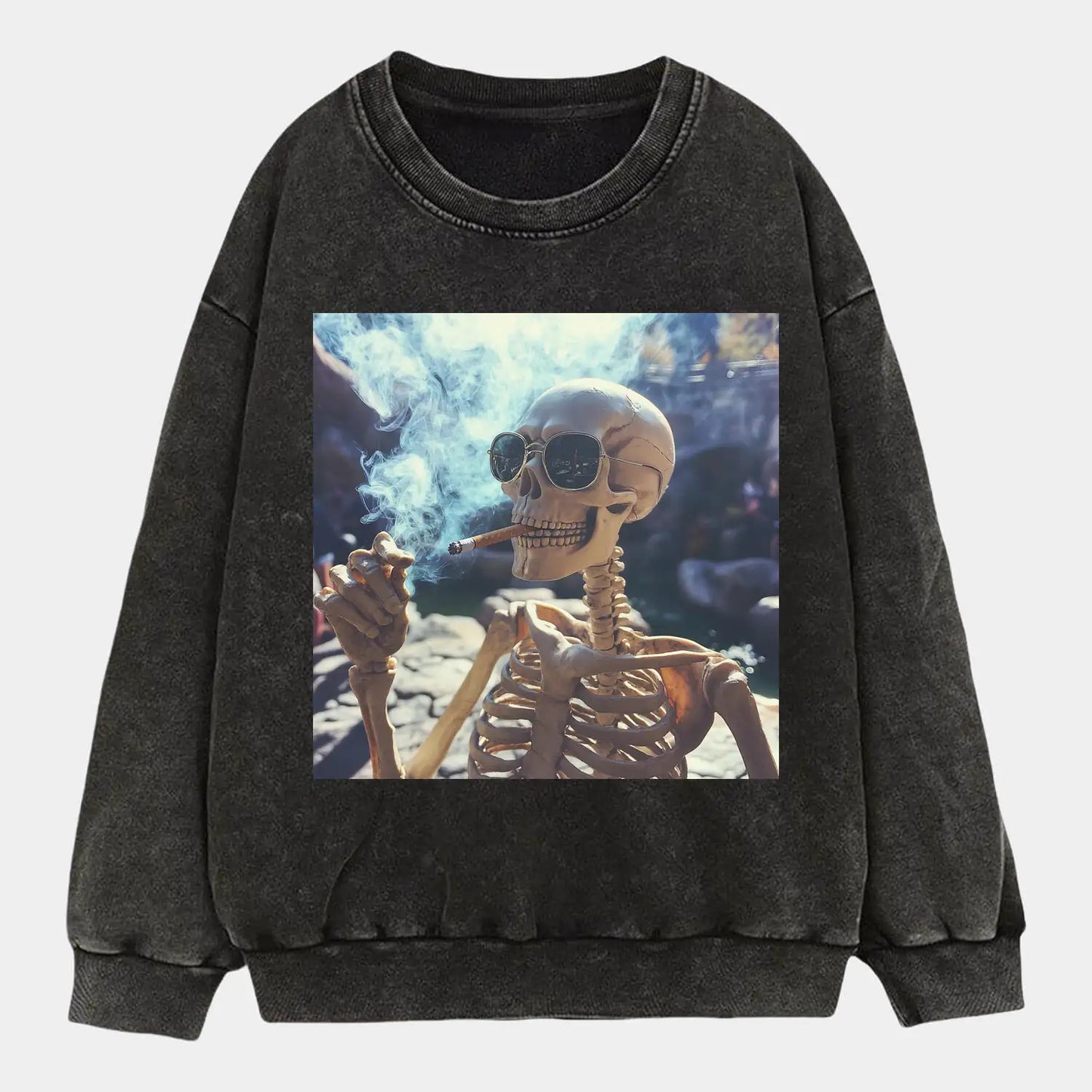 Smoking Skull 8.19 Tee