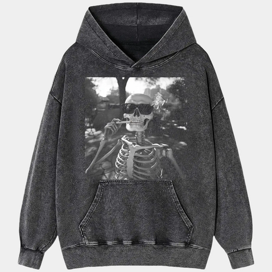 Smoking Skull 9.4 Tee