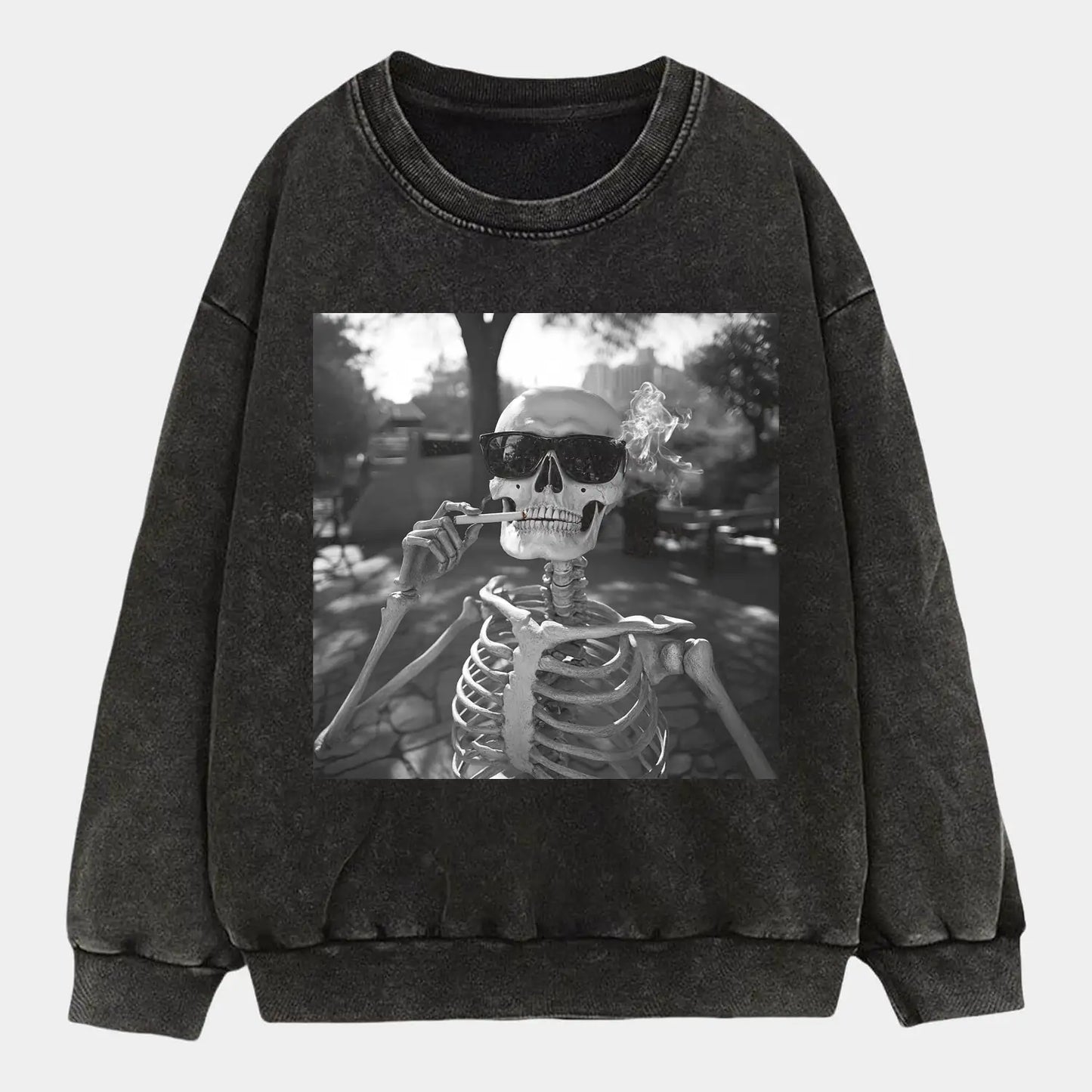 Smoking Skull 9.4 Tee