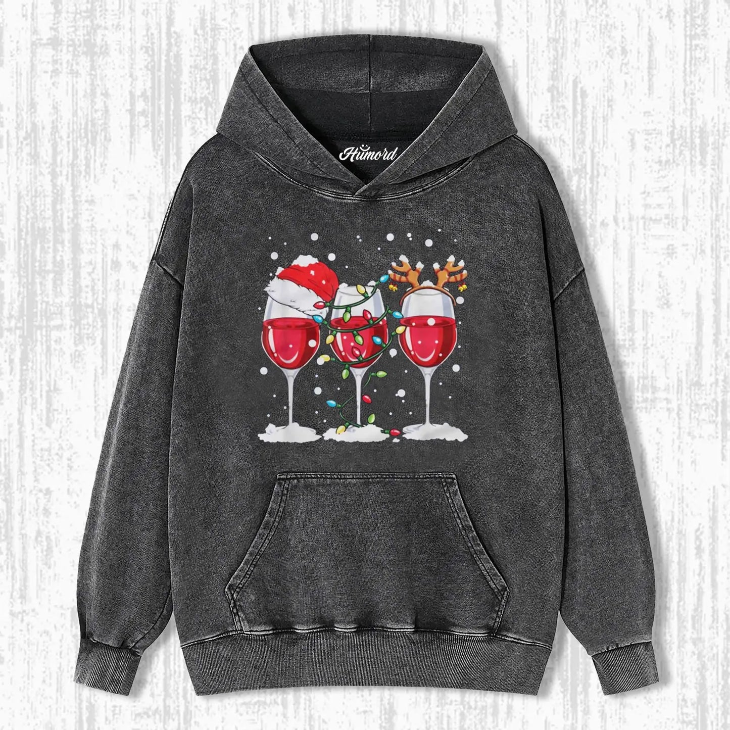 WINE LOVERS CHRISTMAS T-SHIRT