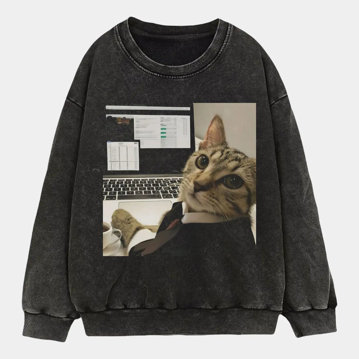 Work Cat Tee