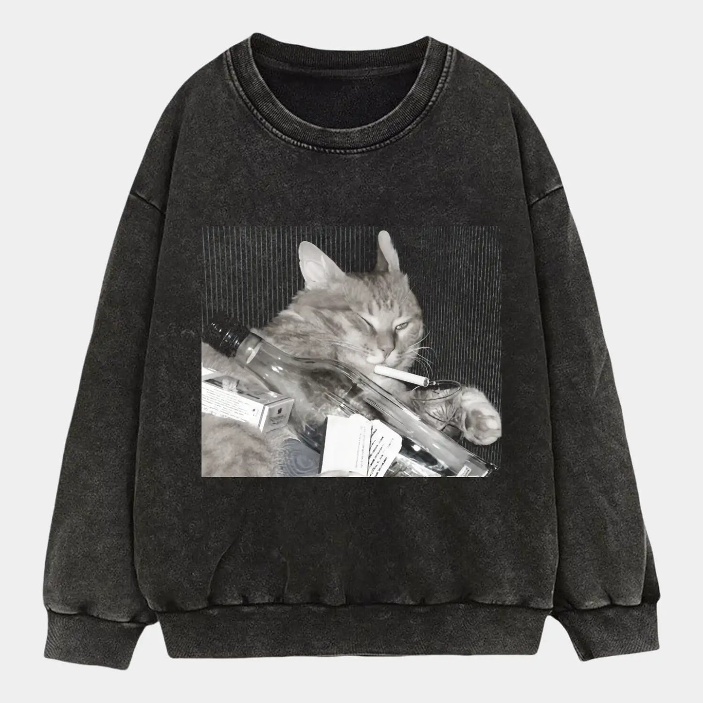 SMOKE CAT T-SHIRT V1.1