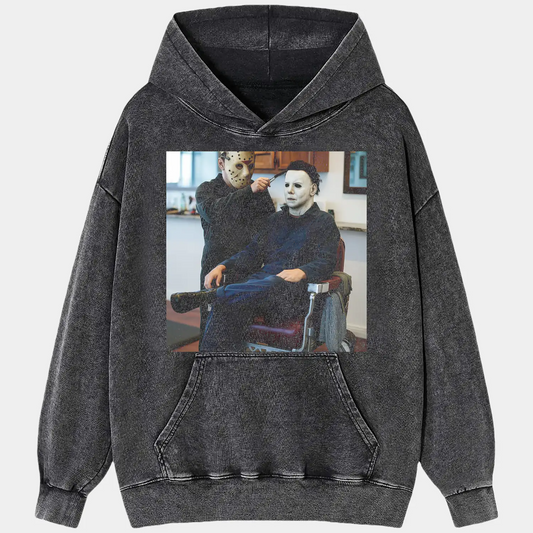 MICHAEL MYERS AND JASON VOORHEES T-SHIRT V1.6