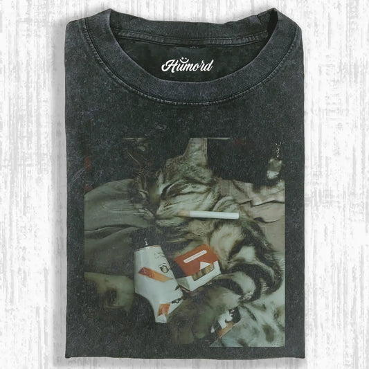 SMOKE CAT T-SHIRT V1.2
