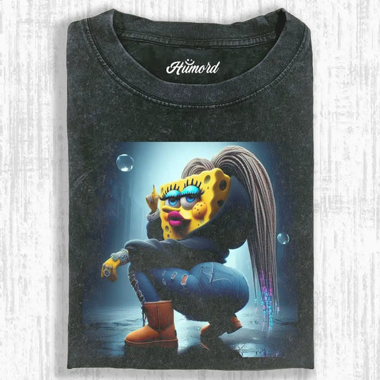 HUMOR SPONGEBOB SQUAREPANTS T-SHIRT