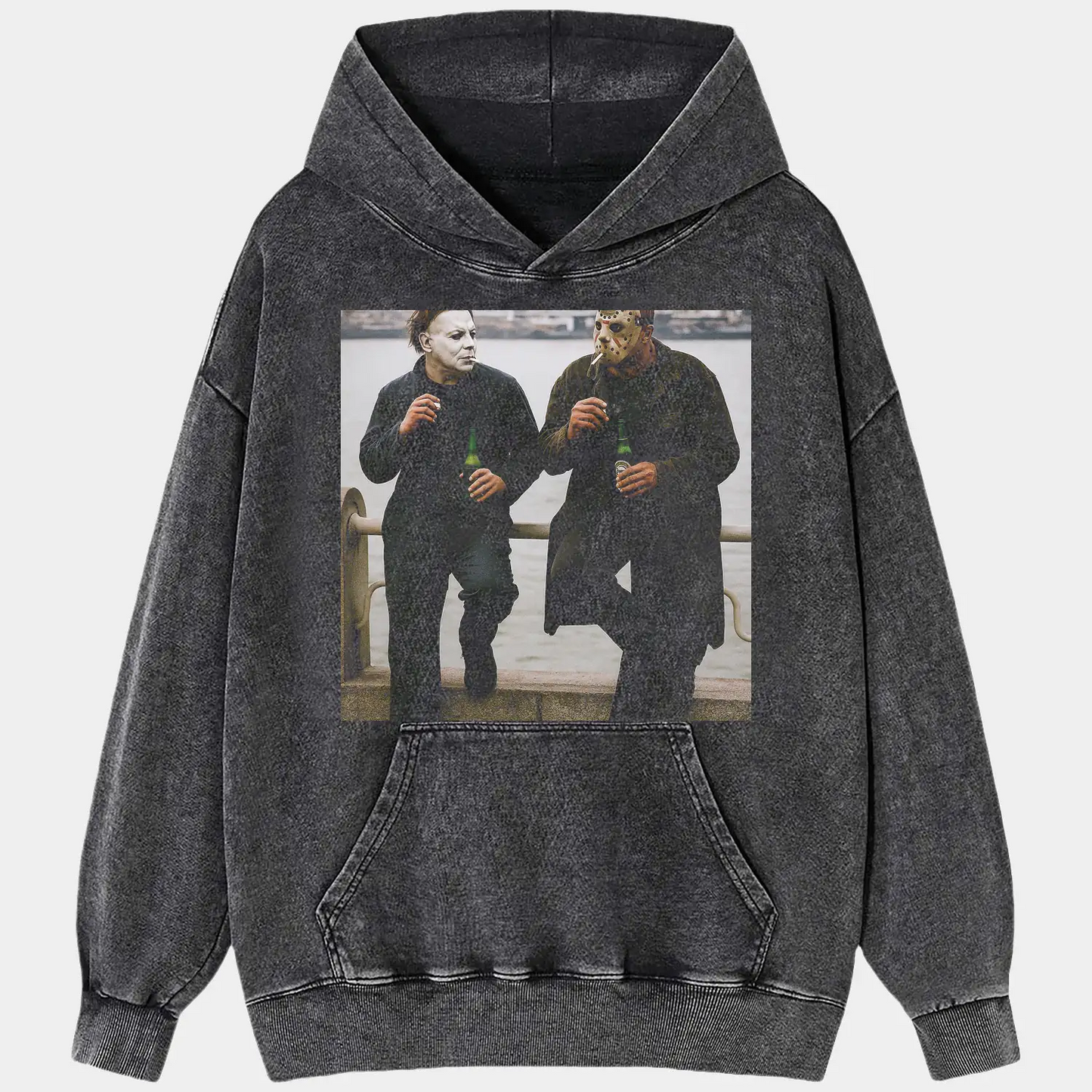 MICHAEL MYERS AND JASON VOORHEES T-SHIRT V1.1