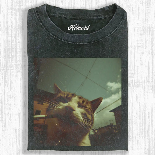 HUMOR CAT T-SHIRT
