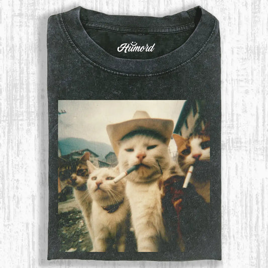 HUMOR CAT T-SHIRT