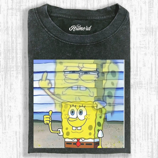HUMOR SPONGEBOB SQUAREPANTS T-SHIRT