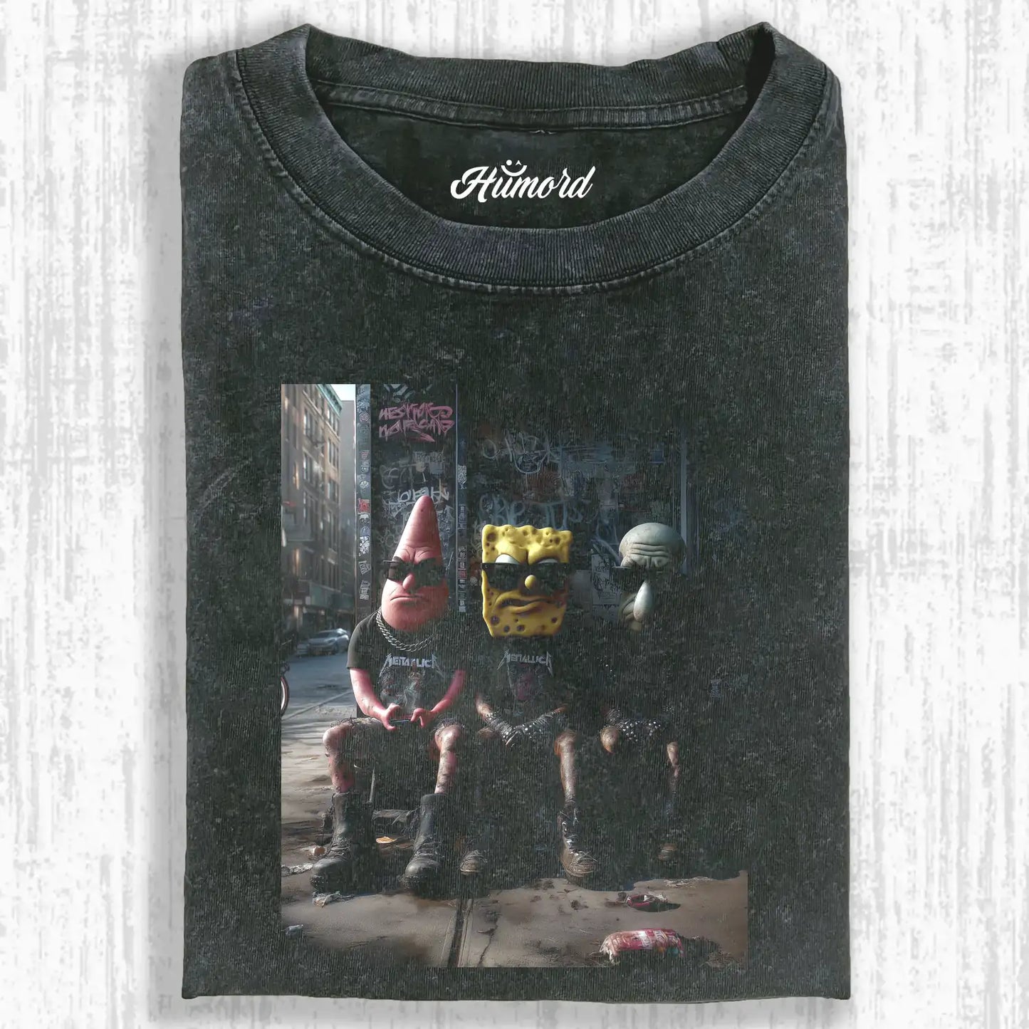 BIKINI BOTTOM X METALLICA T-SHIRT V1.3