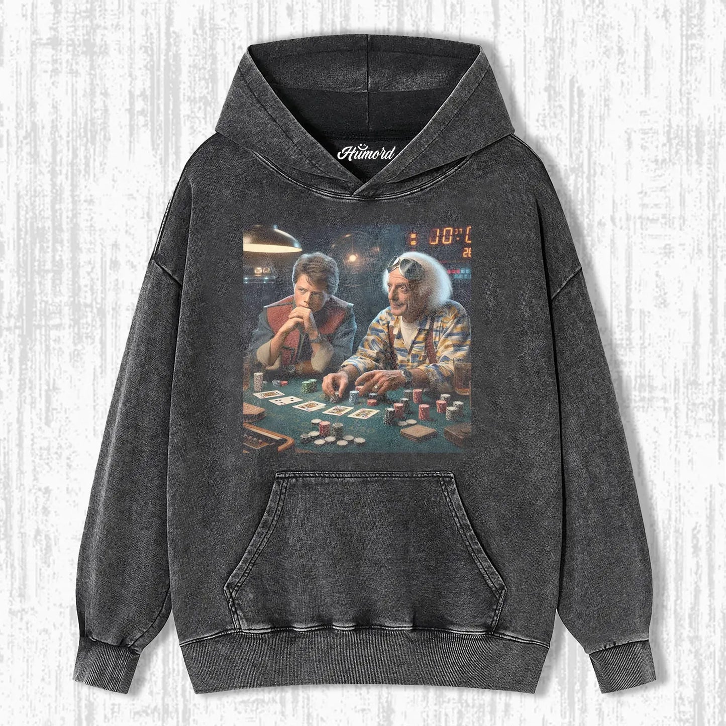 BACK TO THE FUTURE IN CASINO T-SHIRT