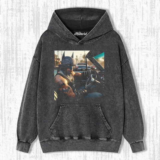 BATMAN DRIVING CAR T-SHIRT