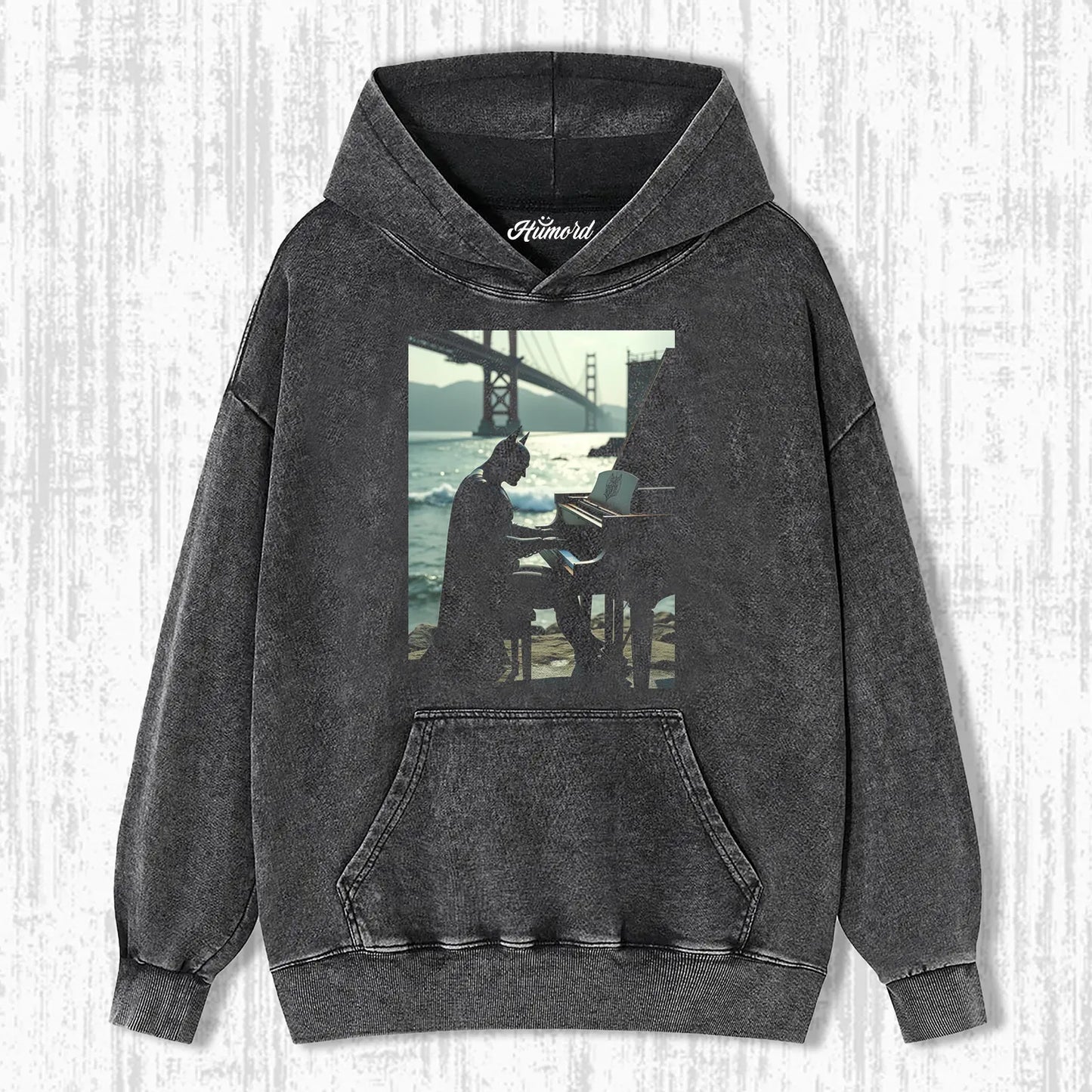 BATMAN PLAYS THE PIANO T-SHIRT