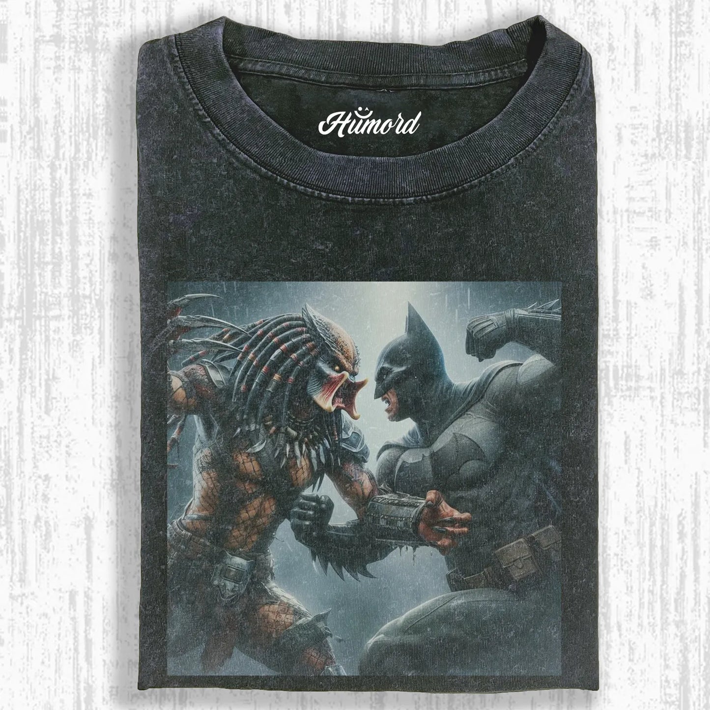 BATMAN VS PREDATOR T-SHIRT