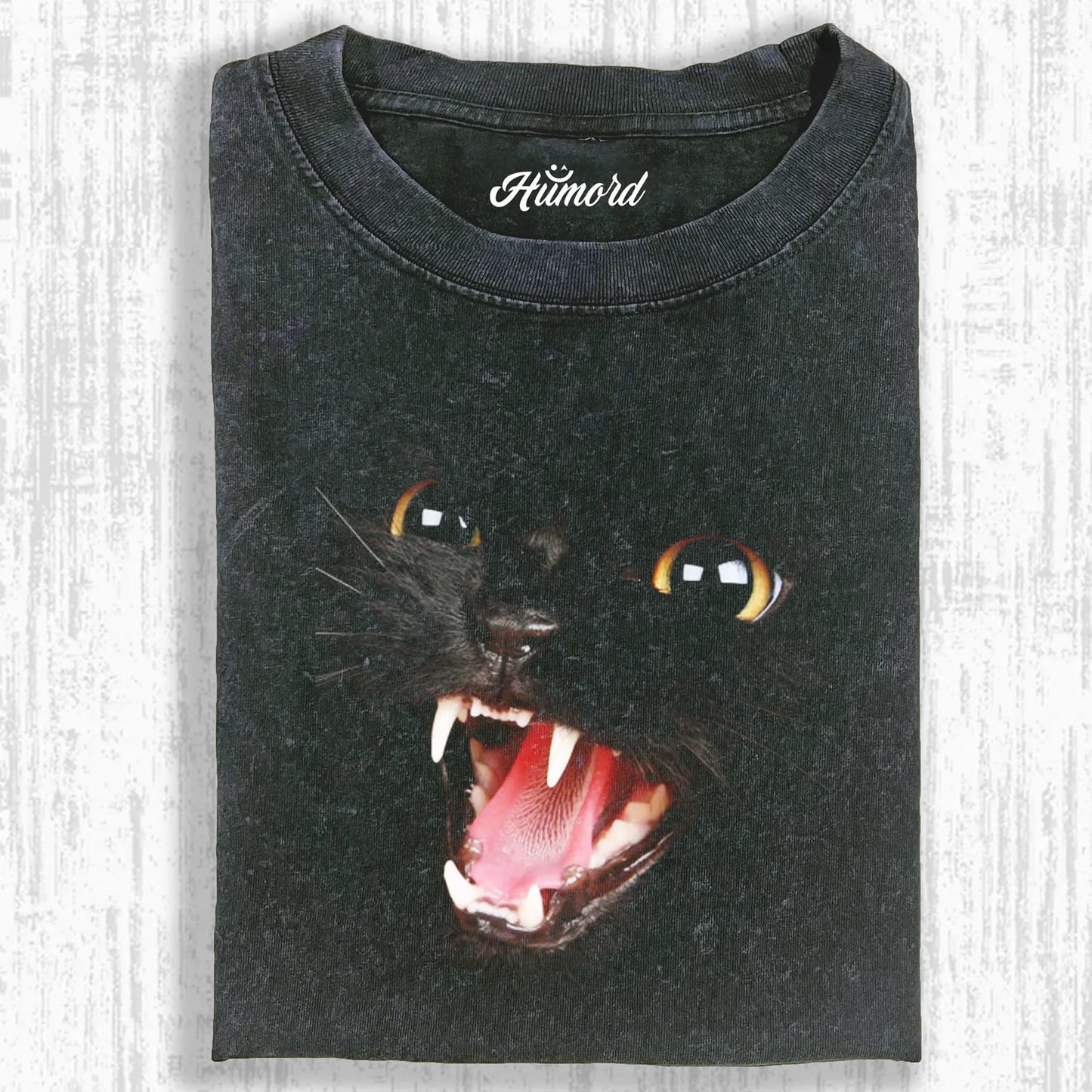 BLACK CUTE CAT T-SHIRT 1.1