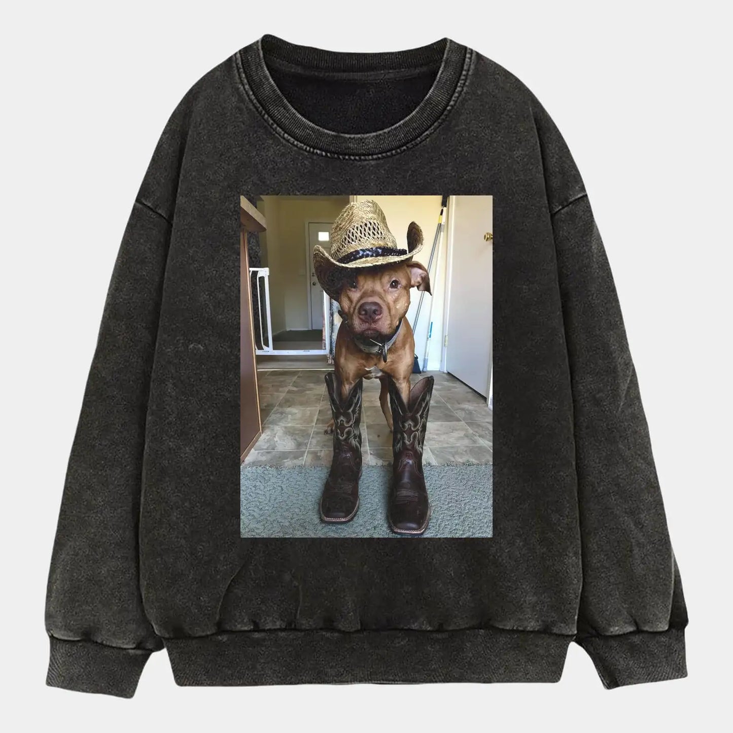 Boot-wearing Dog Tee