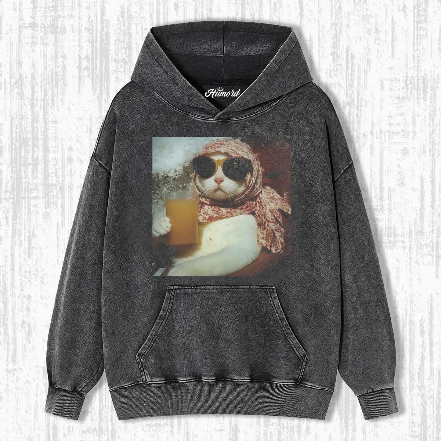 CALM AND COLLECTED CAT T-SHIRT V1.1