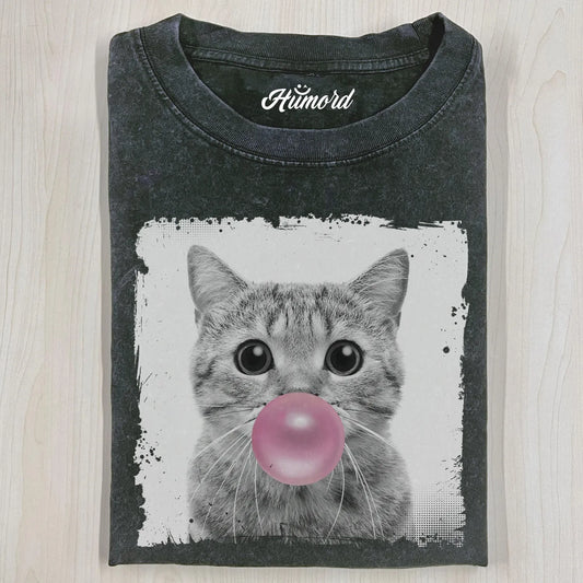 CAT BUBBLE T-SHIRT