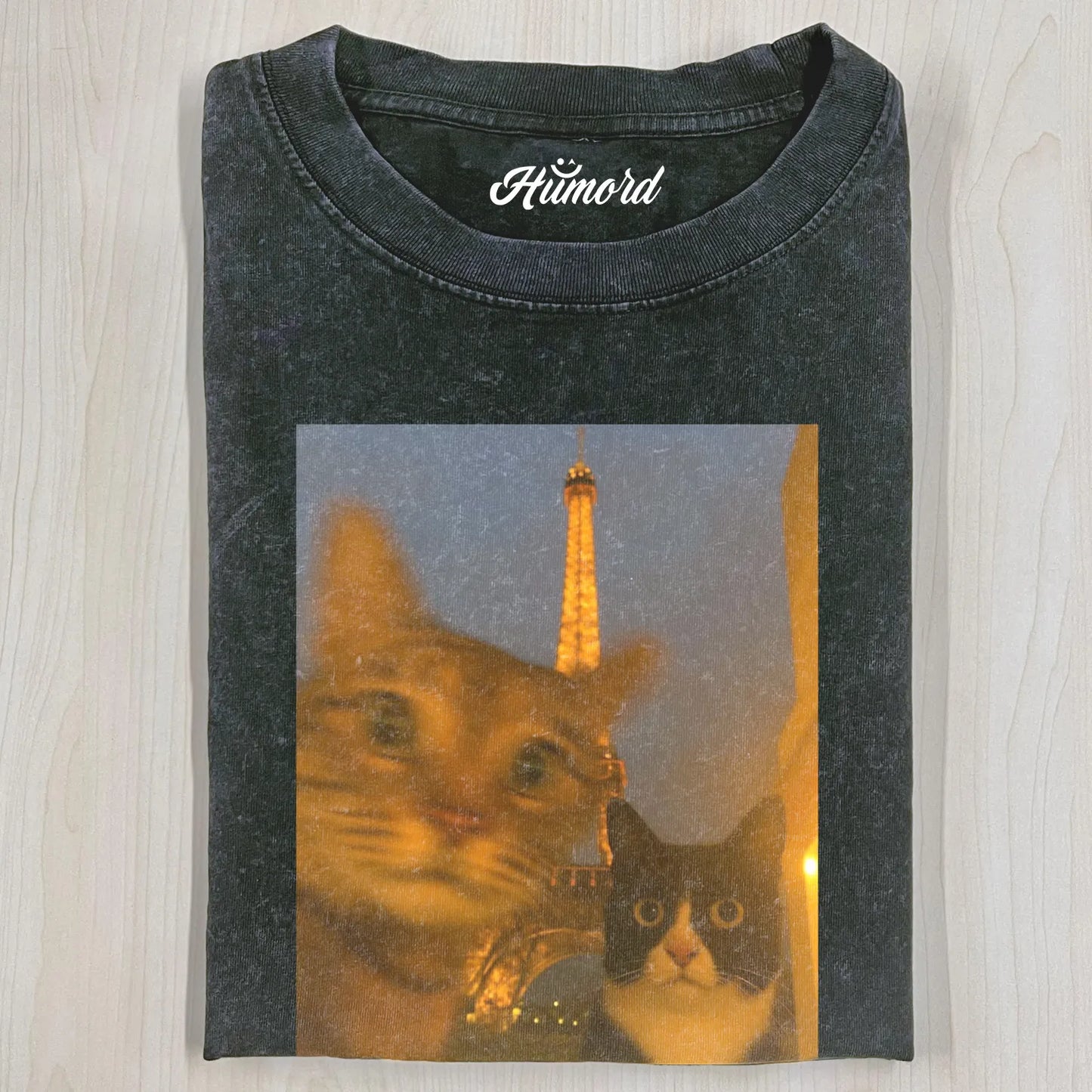 CAT SELFIE T-SHIRT