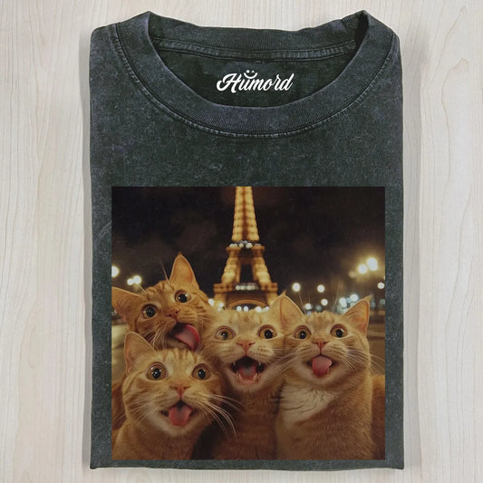 CAT'S GIRLFRIENDS T-SHIRT