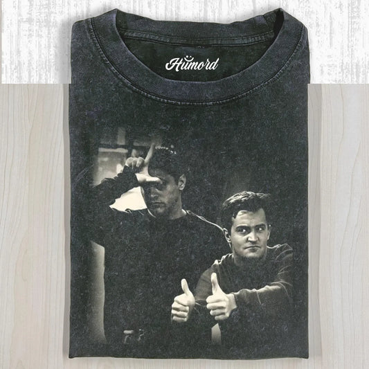 CHAND.LER RETRO THE BEST FRIENDS T-SHIRT