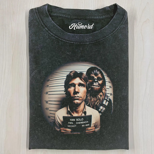 CHEWBACCA HAN SOLO T-SHIRT