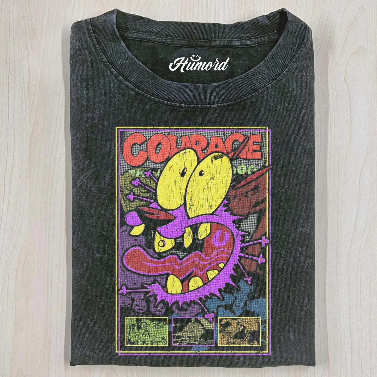 COURAGE THE COWARDLY DOG T-SHIRT V1.3