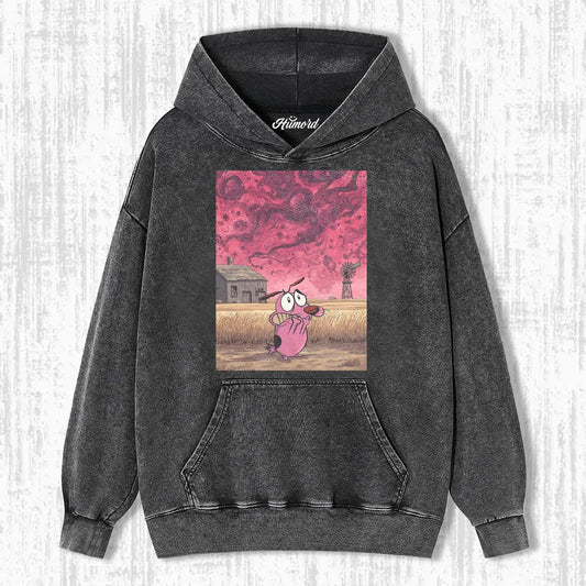 COURAGE THE COWARDLY DOG T-SHIRT V1.9