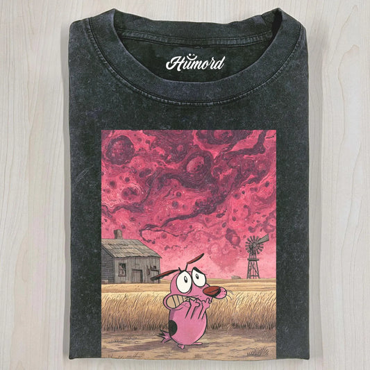 COURAGE THE COWARDLY DOG T-SHIRT V1.9