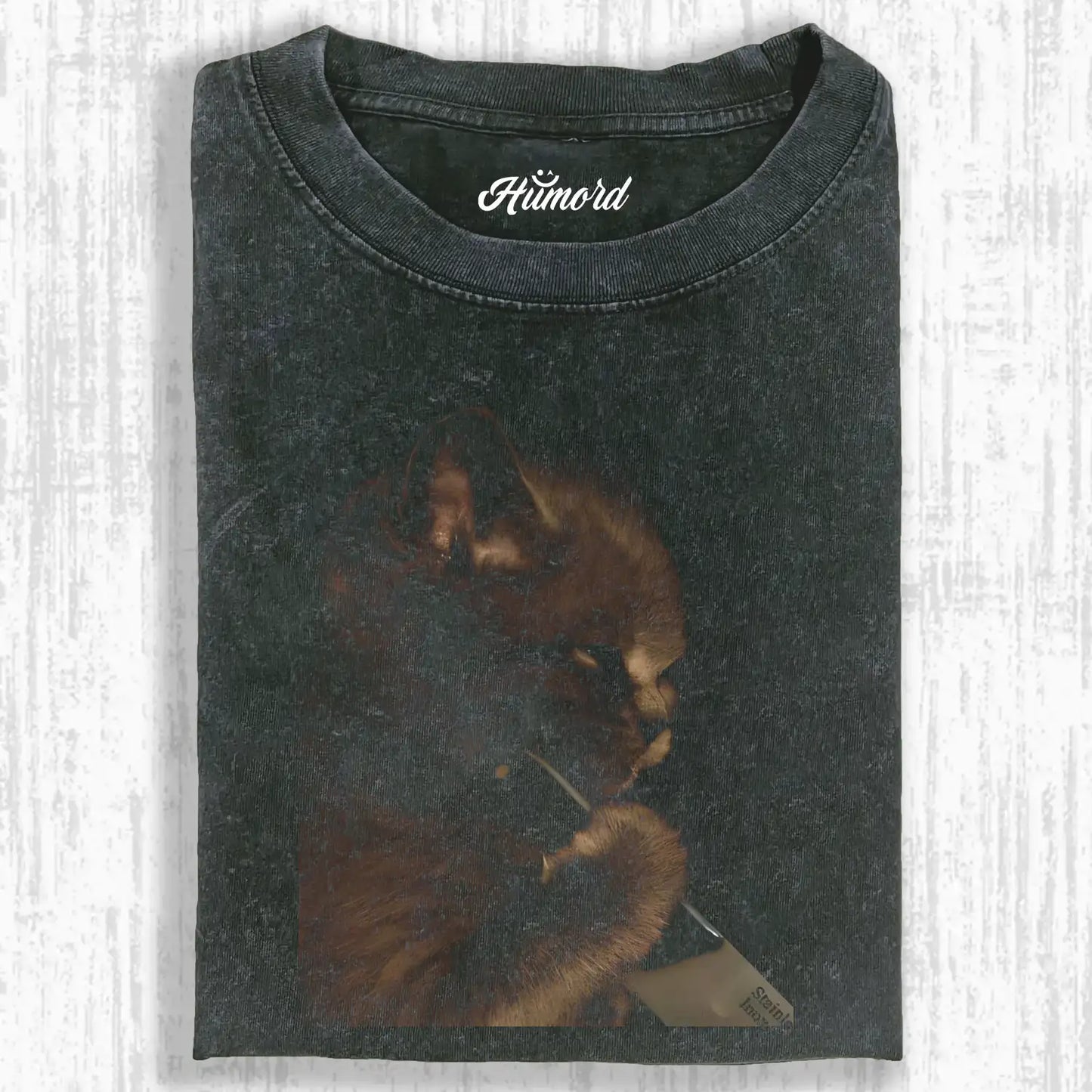 Cat with a knife Tee